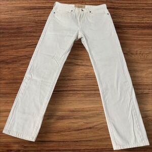 Levi's Made Crafted Tack Slim‎ Jeans Men's Off White W30 L34 Lot 05081-0093